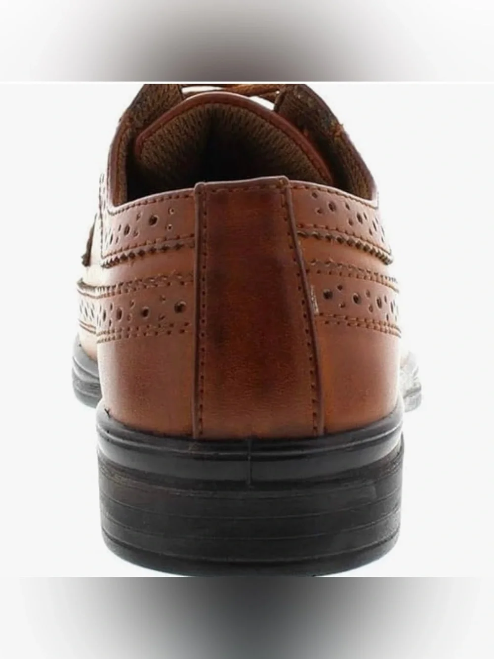 Deer Stags Boys' Ace Formal Dress Shoe Wingtip Oxford